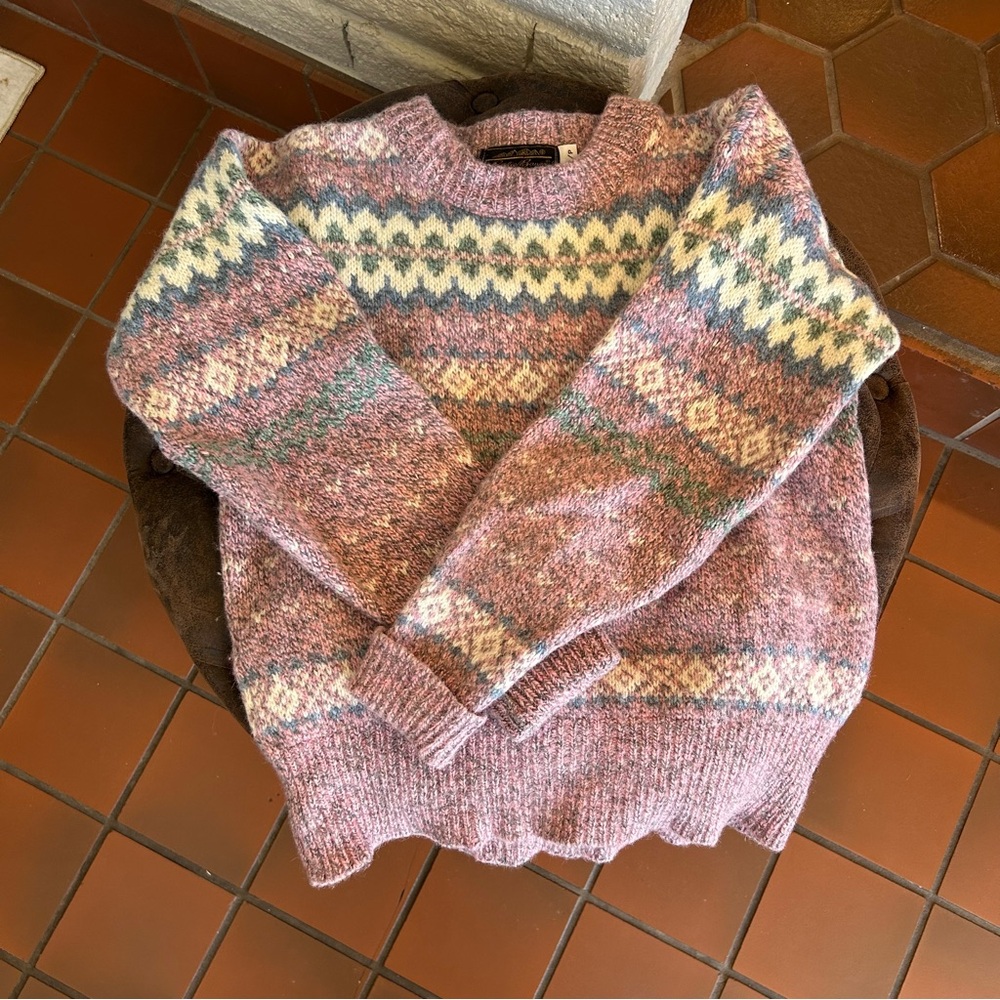 Vintage Wool Eddie Bauer Sweater - Picture 3 of 9